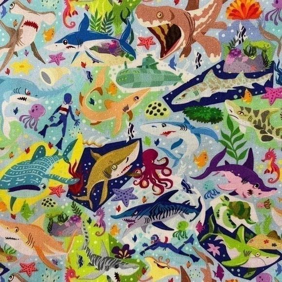 Tiny Scale Jawesome - CW - 2 continuous yards NEW - Picture 4 of 4